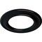 Ekena Millwork Holmdel Ceiling Medallion (Fits Canopies up to 12 7/8"), 20 7/8"OD x 12 7/8"ID x 1"P, Jet Black CM20HOBLF - alternate 2